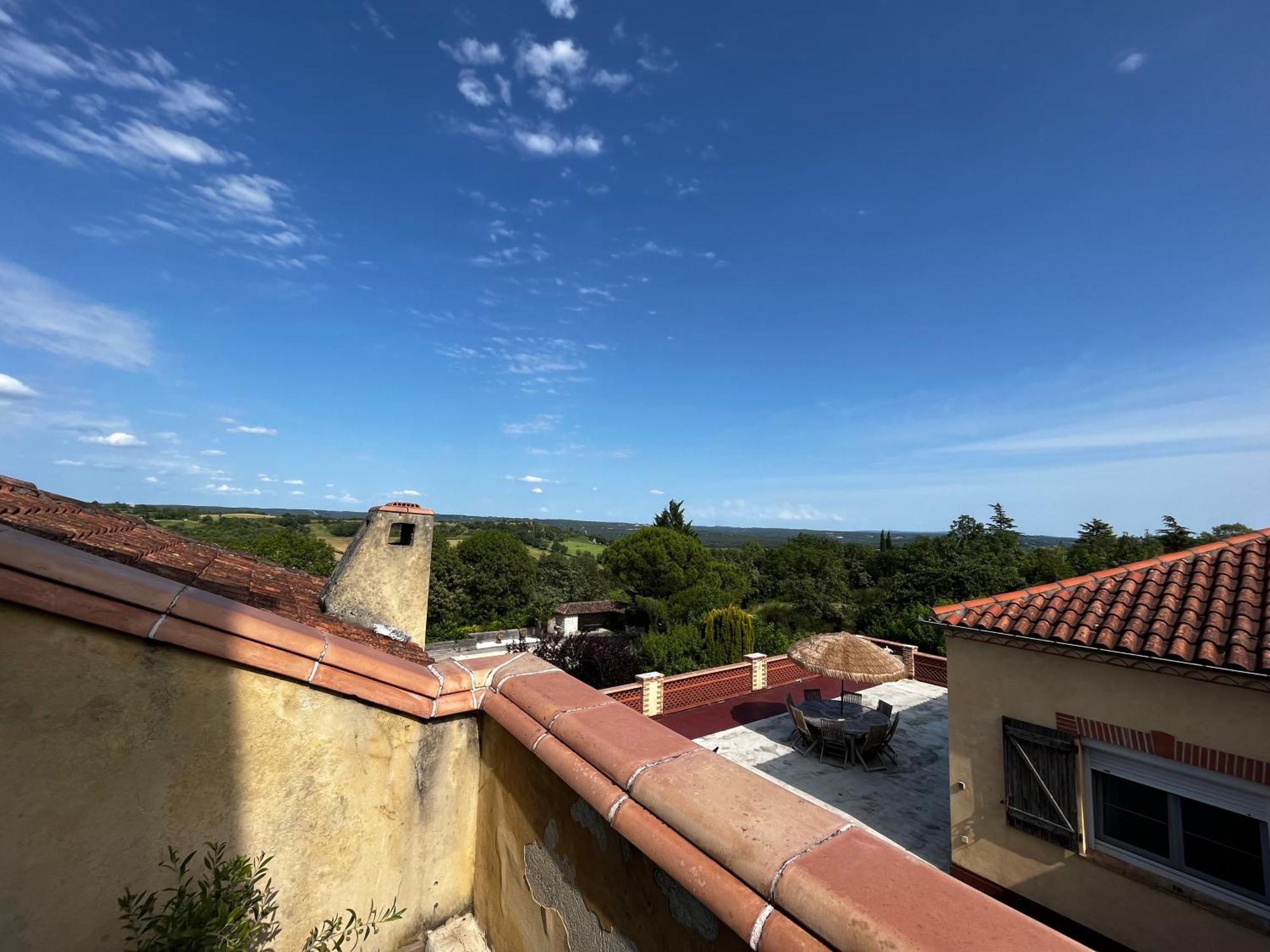 Villa Les Hauts Vallons Puylaroque Exterior foto